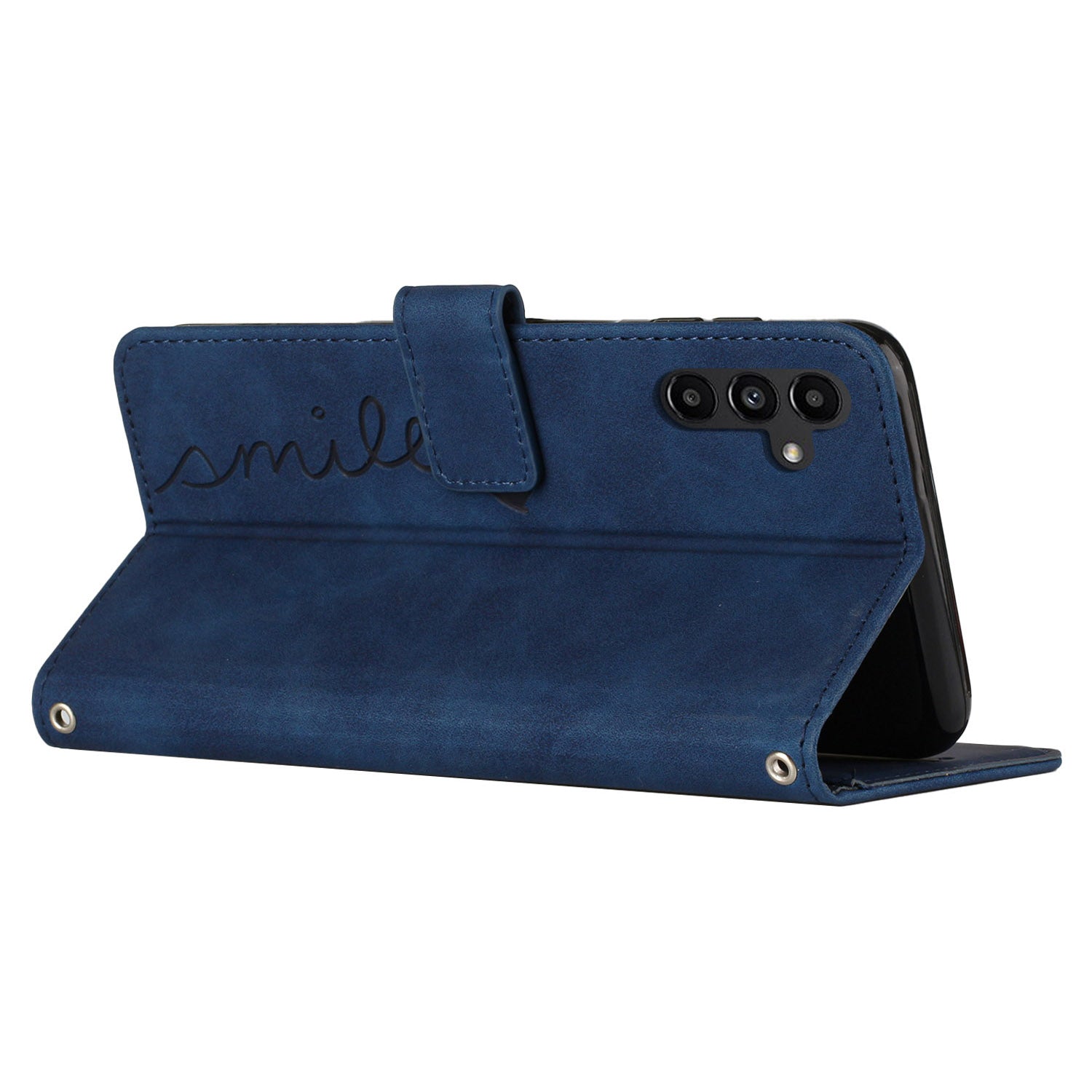 For Samsung Galaxy M14 5G Skin-touch Feeling Leather Phone Case Stand Imprinted Heart Wallet Phone Cover For Samsung Galaxy M14 5G Skin-touch Feeling Leather Phone Case Stand Imprinted Heart Wallet Phone Cover